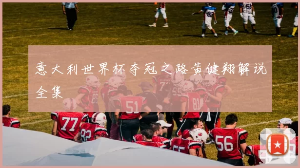 意大利世界杯夺冠之路黄健翔解说全集