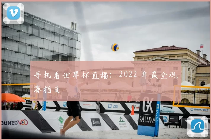 手机看世界杯直播：2022 年最全观赛指南