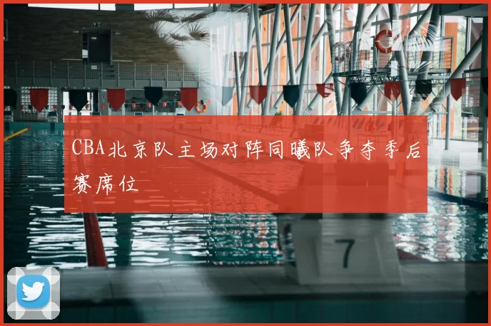 CBA北京队主场对阵同曦队争夺季后赛席位